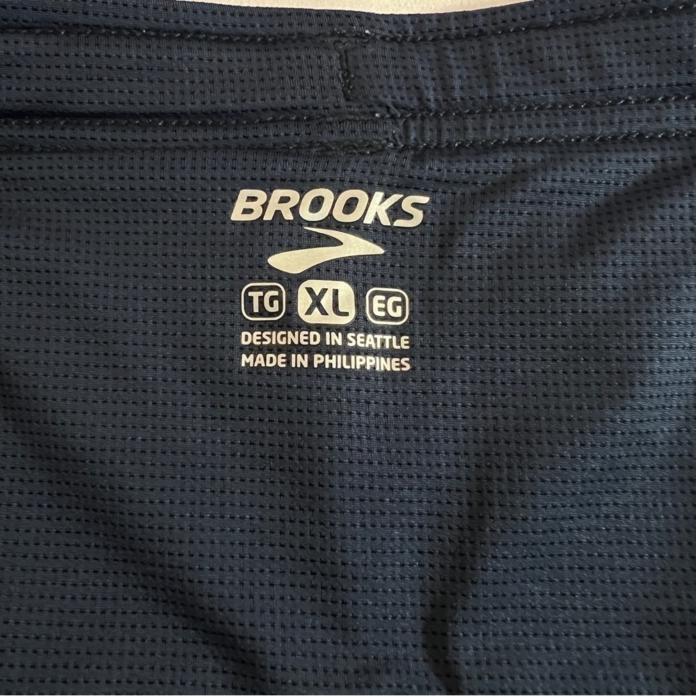 Brooks Dark Blue Running Shorts Size XL - Picture 4 of 12